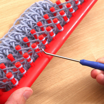 26cm DIY Scarf Loom Set – Knitting Kit with Needle for Handmade Scarves