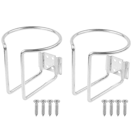 2X Marine Stainless Steel Ring Drink Cup Holder for Car /Boat/Yacht/Truck RV