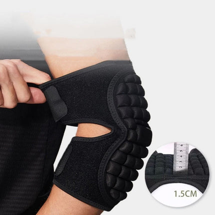1x Elbow Pad, Crashproof Thicken Elastic Elbow Support, Lightweight & Flexible