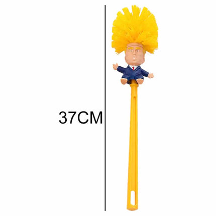 Donald Trump Toilet Brush Bowl Gag Gift Hand Made Home Cleaner Brush Gift Toy