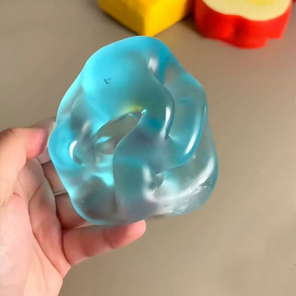 6CM Random Color Squishy Stress Relief Ball, Sensory Squeeze Fidget Toy