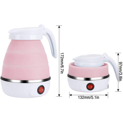 Foldable Electric Kettle, 220V Silicone Electric Water Boiler Portable Au Plug