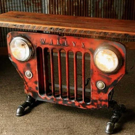 Retro Steampunk Industrial Table Model Industrial Table Model Home Decor