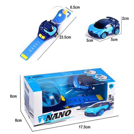 Car Toys Watch RC  Toy RC Mini Remote Control Car Watch Rechargeable Kids Gift