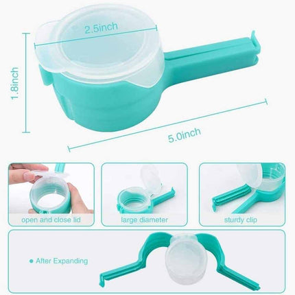 Sealing Bag Clip Sealer Clamp Kitchen Storage Food Snack Chips Seal Kitchen Tool