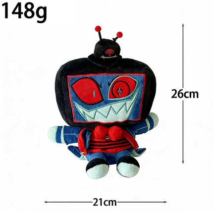 25cm Blue Robot Plush Toy - Quirky Styled Soft Doll