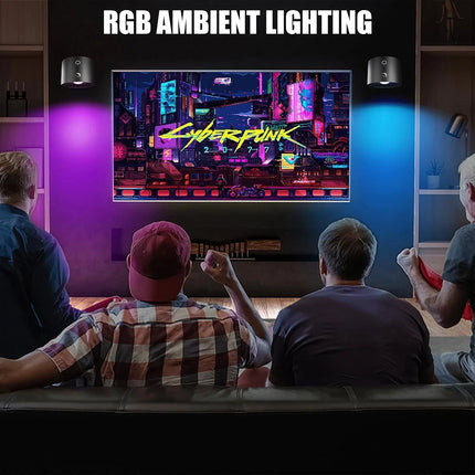 Rechargeable RGB LED Wall Sconce Lights, Magnetic Wall Mounted Night Lamp with Remote Control