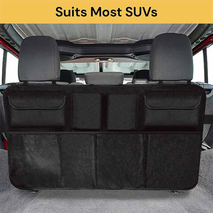 Car Back Seat Organizer Hanging Bag Travel Storage Holder For Tablet Tidy Pocket