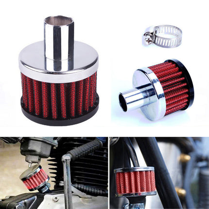 Car Air Filter Portable High Flows Crankcase Vent Cover Mini Breather Filters