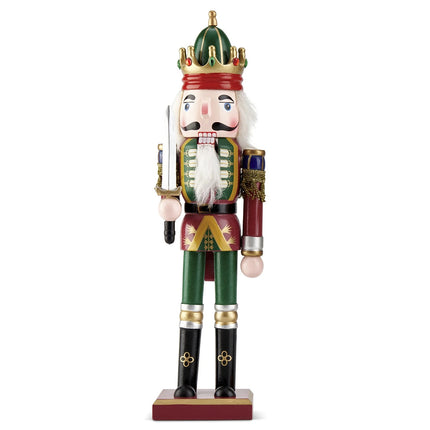 Traditional Wooden Christmas Nutcracker Figurine – Festive Xmas Decor