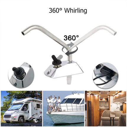 12V Electric Water Pump Faucet Tap & Switch For Boat/Caravan/Motorhome/RV