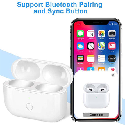 Replacement Wireless Charging Case fit For Airpods Pro 1 2 Bluetooth Compatible