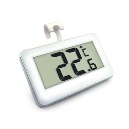 Digital Fridge / Freezer Thermometer -- Waterproof, LCD, Wireless & Hanging Hook