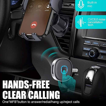 Bluetooth Receiver Call Music Receiver AUX Adapter for Car Headphone iPod