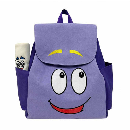 Dora Explorer Backpack Rescue Bag with Map Toys Purple Kids Girl Boys Gift