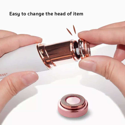 Portable Rechargeable Painless Facial Hair Remover Discreet Pocket Epilator