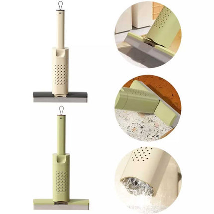 Foldable Hand-Washable Mini Mop, Portable Self-Wringing Small Mop For Kitchen