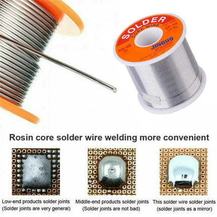 100g 0.5/1/1.5/2mm  Tin Lead Rosin Core 2% Flux Solder Soldering Wire 60/40 Reel