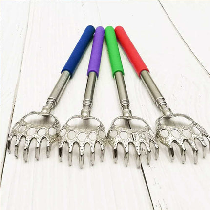 Extendable Bear Claw Scratch Massage Extend Portable Back Scratcher Telescopic