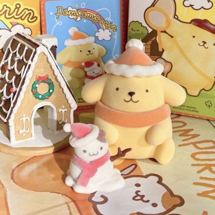 1x Sanrio Pompompurin Childhood Four Seasons Blind box,Figure, great gift, rare