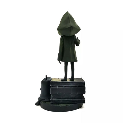 Little Nightmares Game Figure Six Nomes Yellow Raincoat Stand Model Statue Toys