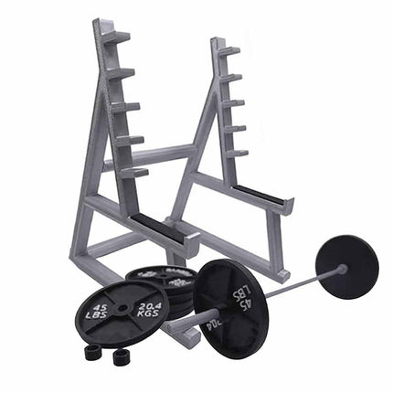 Funny Barbell Rack Pen Holder Gym Theme Desk Pen Organizer Squat Rack Pen-Holder