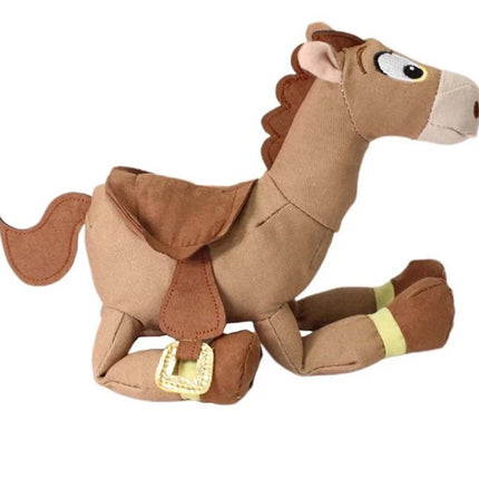 25cm Cartoon Horse Plush Toy Soft Stuffed Doll for Gifting