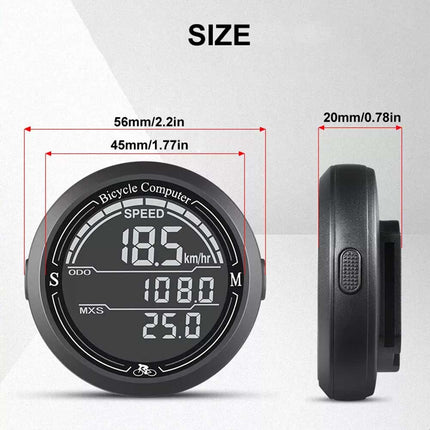 Bike Cycling Speedometer Wireless Waterproof Bike Meter Computer Speed Odometer