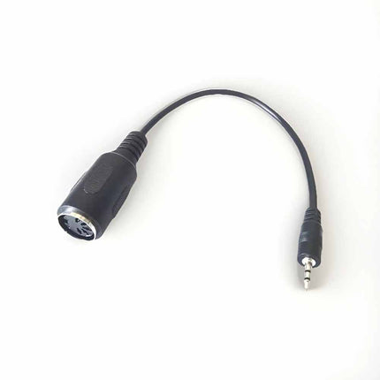 Type A TRS 3.5mm Mini Jack Male to 5 Pin DIN MIDI Female Adapter Cable, 0.5M | Compatible with Roland Korg Synthesizer