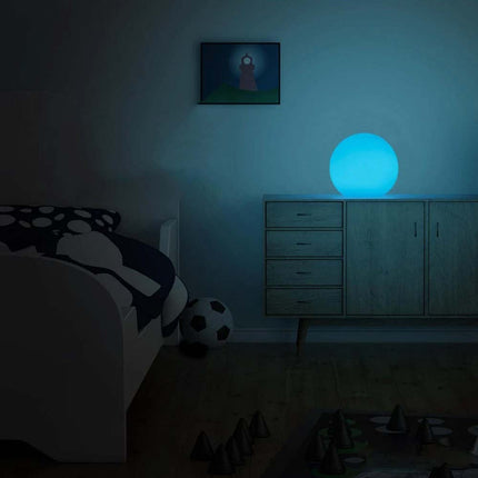 16 Color RGB LED Globe Orb Light 15CM - Remote Control Kids Night Light & Mood Lamp