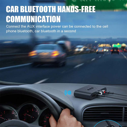 NFC Bluetooth 5.0 Wireless Receiver 3.5mm AUX to 2 RCA Audio Stereo Adapter