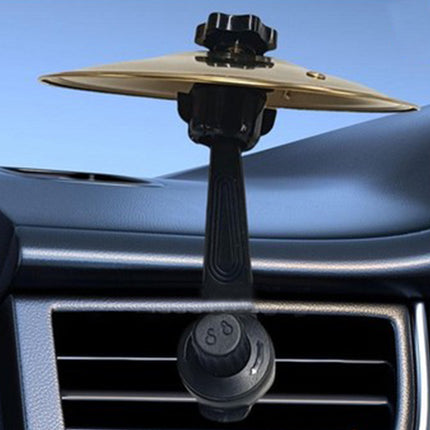 Car Crash Cymbal Air Vent Car Drum Cymbal Easy Clip-On Mini Cymbal