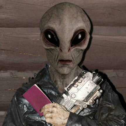 Alien Latex Mask Scary Horror Masks Comfortable Soft Halloween Cosplay Props