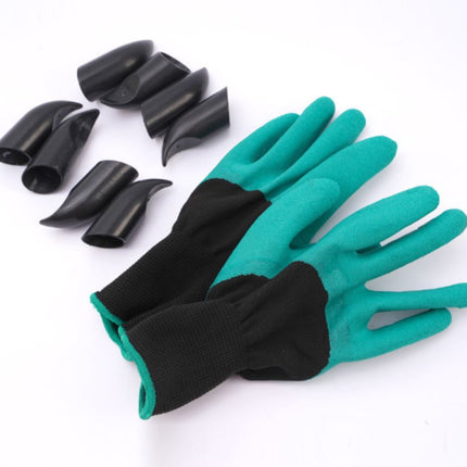 Anti-Slip Waterproof Gardening Gloves with Claws, Wear Resistant for Digging & Planting