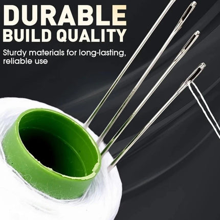 37-Piece Sewing Kit All-in-One Hand Repair Tool Set with Needles & Thread