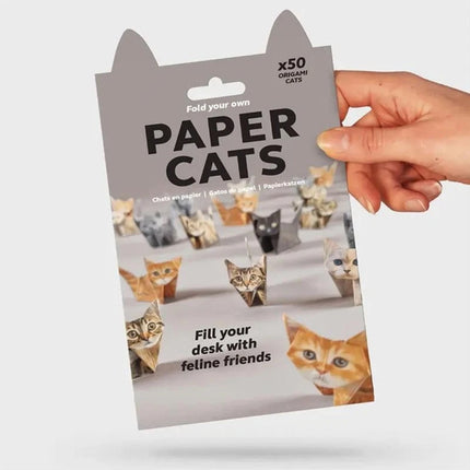 DIY Origami Animals Kit - 50 Sheets Paper to Fold Cat & Dog Figures