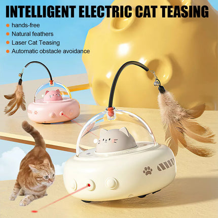 Automatic Cat Toys Interactive Smart Teasing Pet LED Laser Indoor Cat Toy