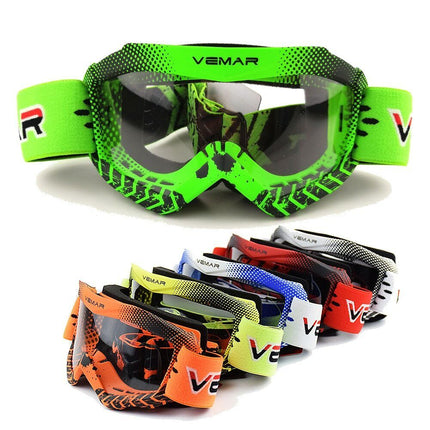 Children Motocross Racing goggles kids Motorbike Dirt Bike Ski Helmet Glasses