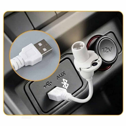 360° Galaxy Projector Night Light USB Lamp 3 Films 15 Projection Patterns
