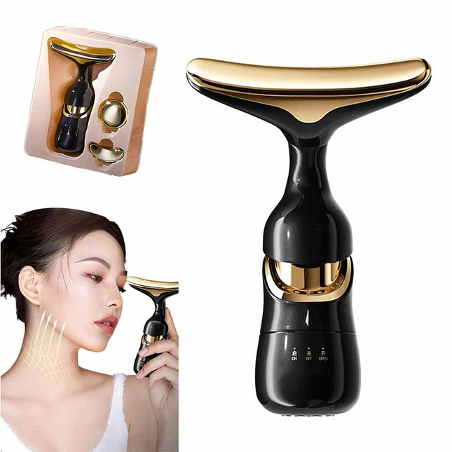 Face Massager Electric Facial LED Beauty Neck Face Lifting Anti Aging Care Women