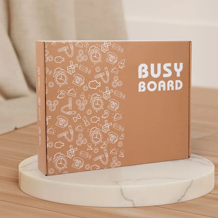 Montessori Busy Board for Toddlers Educational Fidget Sensory Toy Autistic ADHD Children Gift