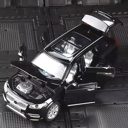 1:32 For Volvo XC90 Alloy Diecast Car Model Toy Vehicle Pull Back Sound Light Toys