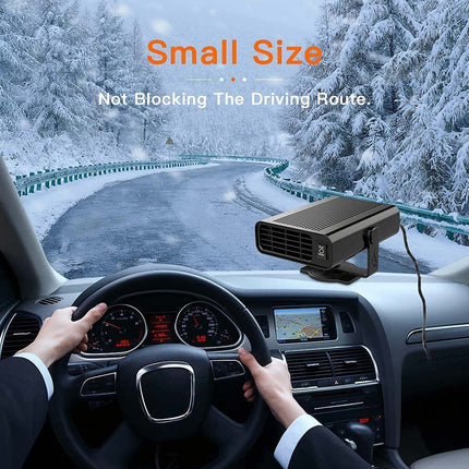 Electric Car Heater DC 12V Heating Fan Defogger Defroster Demister Portable