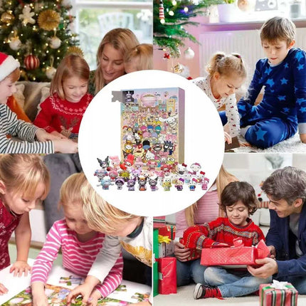 Christmas Advent Calendar Kuromi Countdown Mystery Box Kids Gift New
