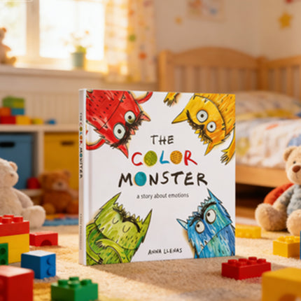 The Color Monster Kids Emotion Picture Book by Anna Llenas Brand New