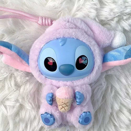 1Pc Stitch Eat Something Before Sleep Series Vinyl Figure Confirmed Blind Box