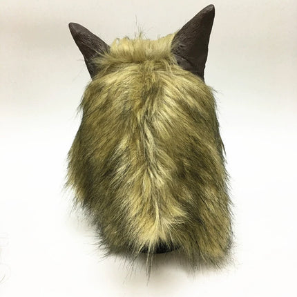 Halloween Wolf Head Face Mask Werewolf Claw Gloves Cosplay Costume Horror Props