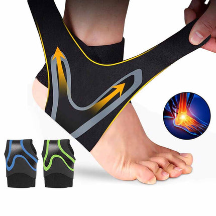 1 pairPlantar Fasciitis Therapy Wrap Heel Foot Pain Arch Support Ankle Brace OneSize