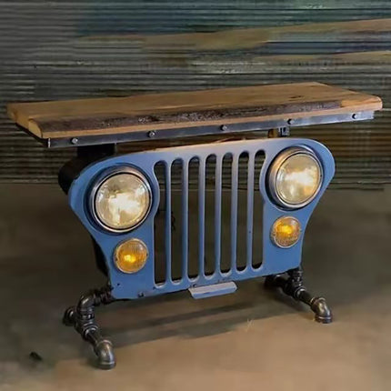 Retro Steampunk Industrial Table Model Industrial Table Model Home Decor