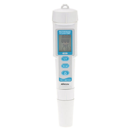 3 in 1 Water Quality Tester Monitor Pen Type pH & EC & TEMP Meter Acidometer AU